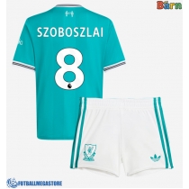 Fotballdrakt Barn Liverpool Dominik Szoboszlai #8 Tredjedraktsett 2025-26 Kortermet (+ Korte bukser)